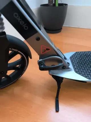 Patinete Oxelo Town 7XL Adulto Negro/Gris