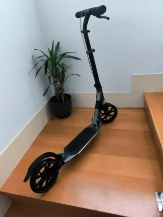 Patinete Oxelo Town 7XL Adulto Negro/Gris