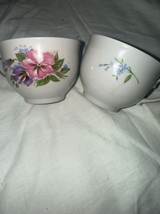 5 Tazas de desayuno Vintage