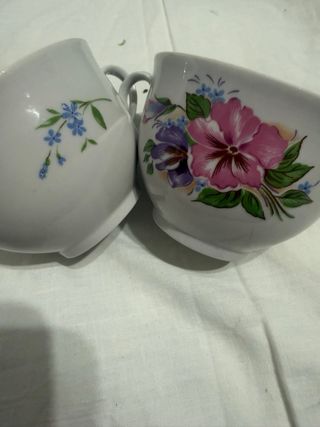 5 Tazas de desayuno Vintage