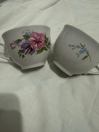 5 Tazas de desayuno Vintage
