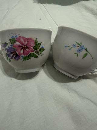 5 Tazas de desayuno Vintage