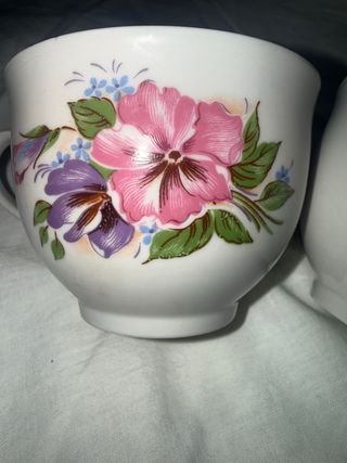 5 Tazas de desayuno Vintage