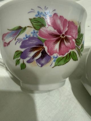 5 Tazas de desayuno Vintage