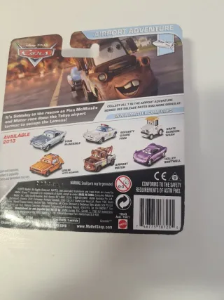 Pack 2 Coches Disney Pixar Cars 2 Aeropuerto