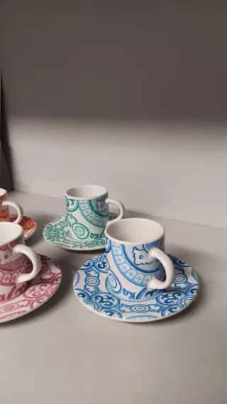 Set 4 Tazzine Caffè Bialetti Sunset Infinity