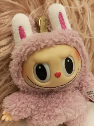 Labubu rosa peluche