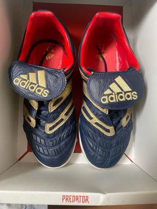 Adidas Predator Zidane Azul Dorado