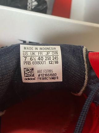 Adidas Predator Zidane Azul Dorado