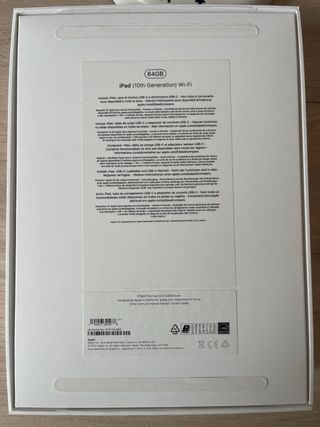 iPad 10ª Gen 64GB Plata
