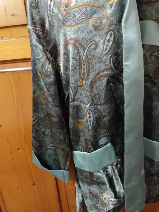 Vestaglia corta uomo in seta