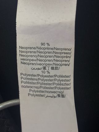 Neopreno Tribord Corto Talla XL