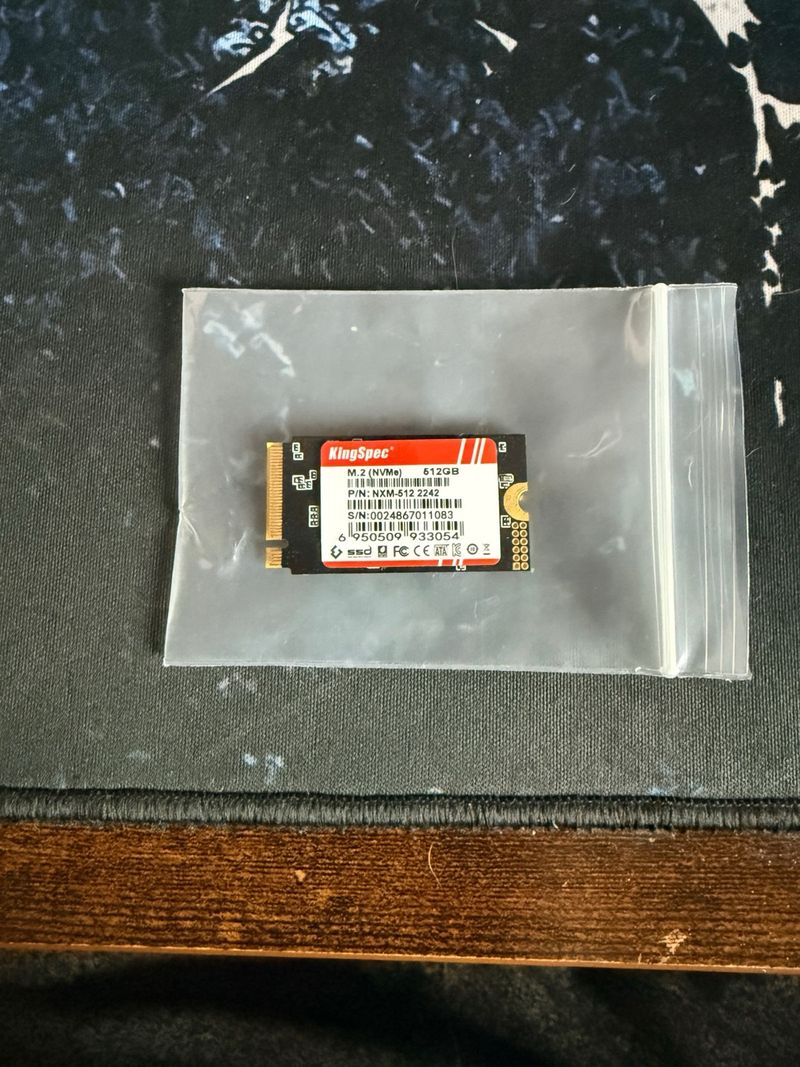 KingSpec SSD M.2 512GB NVMe 2242