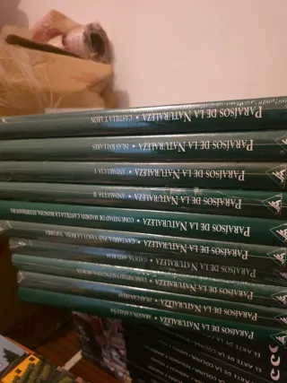 Colección 10 tomos paraísos de la naturaleza