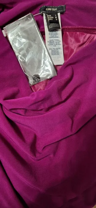 Vestido largo morado