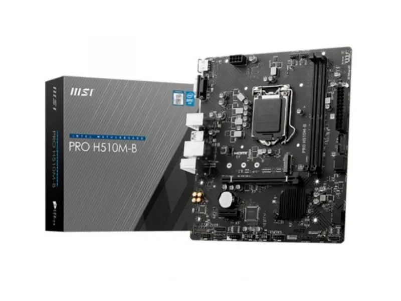 Placa base MSI PRO H510M-B (i3 10105f + 16gb ram