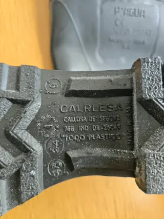 Botas de agua P'AGUA Talla 41 EN ISO 20347