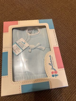 Conjunto bebé 2 piezas azul Talla 0