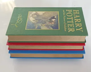 Set Harry Potter 1a ediciones Bloomsbury "Joanne"