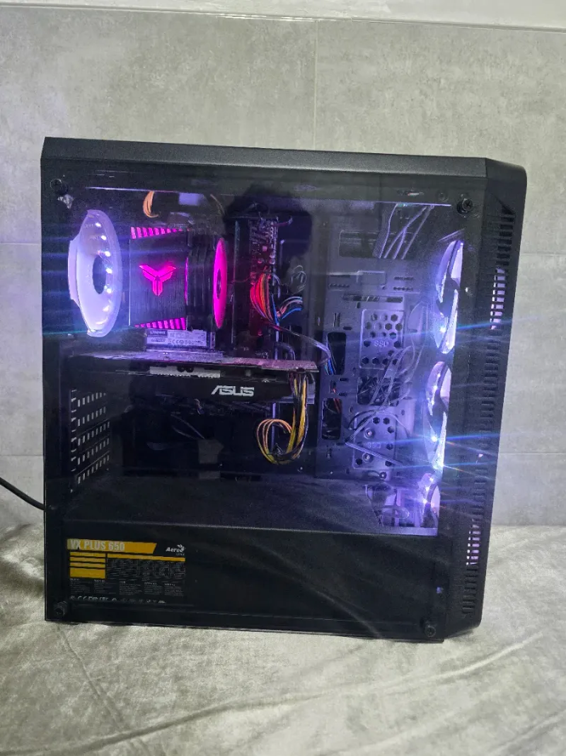 PC Gaming i5 10400 RX 580 16GB RAM SSD 500GB afbeelding 2