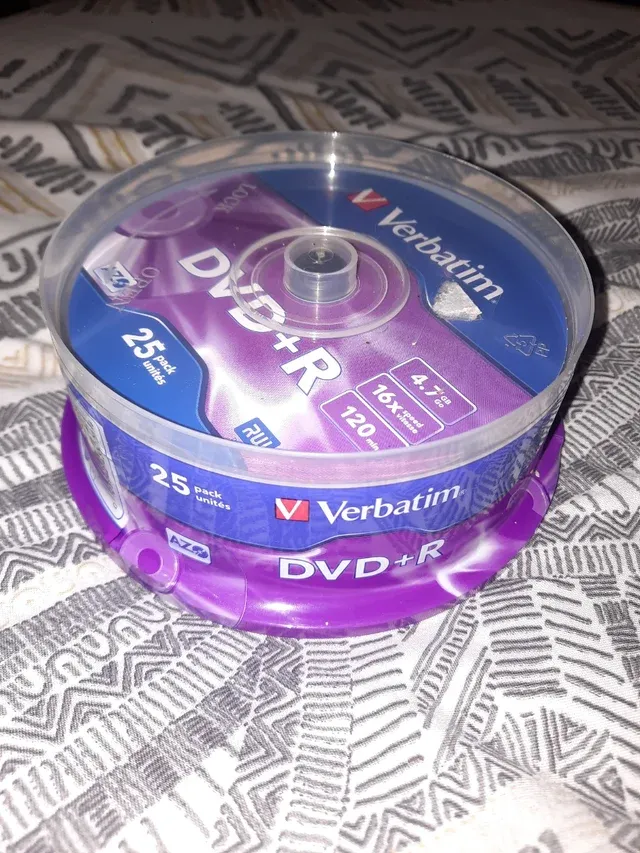 Pack 25 DVD+R Verbatim 4.7GB 16x afbeelding 2
