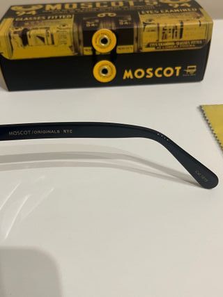 Occhiali Moscot Lemtosh Nero Lente Blu
