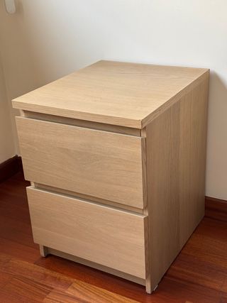 Cómoda de 2 cajones ikea