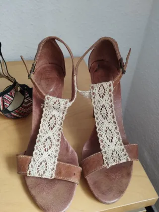 Lote 2 Zapatos Zara Talla 38