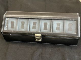 Organizador de Relojes Negro y Azul