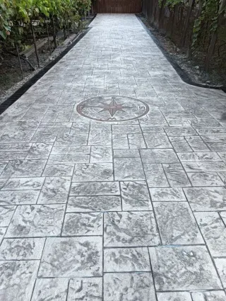 Hormigón impreso y pulido