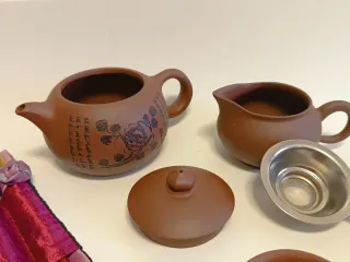 Juego Té Chino Tradicional + Palillos de bambú