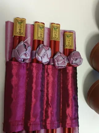 Juego Té Chino Tradicional + Palillos de bambú