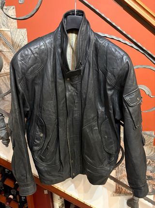 Giacca vera pelle vintage anni 80