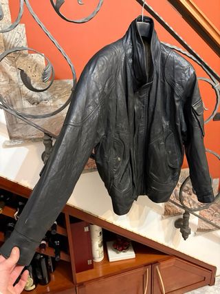 Giacca vera pelle vintage anni 80