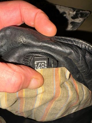 Giacca vera pelle vintage anni 80