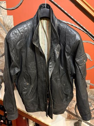 Giacca vera pelle vintage anni 80