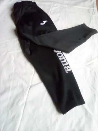 Pantalón deportivo Joma niño negro