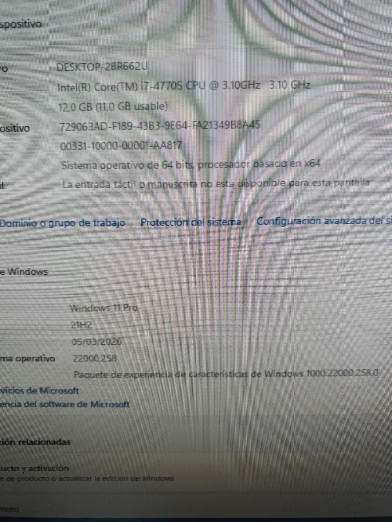 Mini PC Shuttle i7 12GB RAM SSD 128GB afbeelding 3