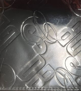 Cartera Bikkembergs Piel Charol Unisex Negra