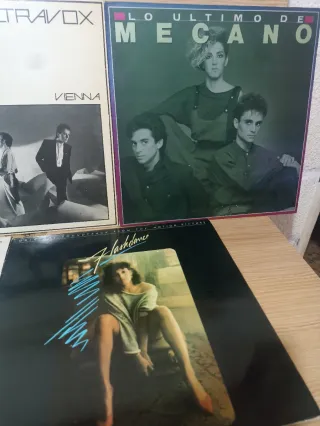 Lote Vinilos: Ultravox, Mecano, Eurythmics