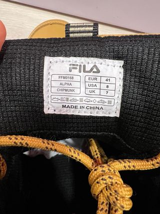 Botas Fila Alpha Mid Hombre Talla 41