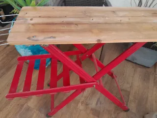 Tabla de planchar vintage plegable