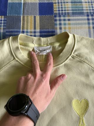 Sudadera Ami Paris amarilla Talla M