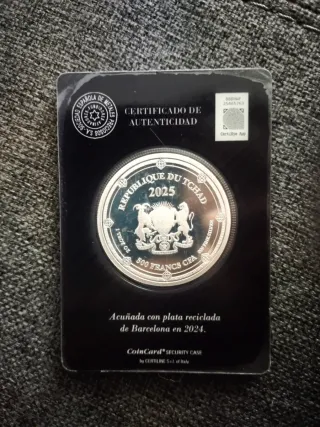Moneda Plata Cibeles Colón beowulf