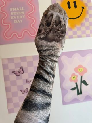 Calcetines Patitas de Gato Talla Única