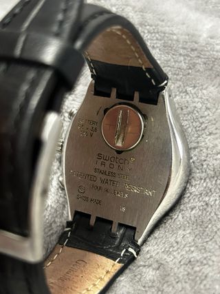 Swatch Irony Chrono Negro/Plata