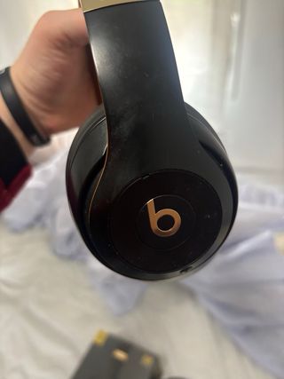 Cascos Beats Studio 3 Negro/Dorado + Funda + Caja