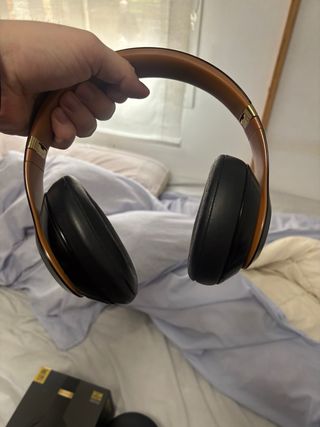 Cascos Beats Studio 3 Negro/Dorado + Funda + Caja