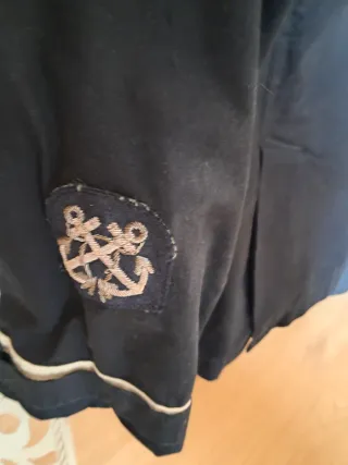 Giacca blu stile marina yachting