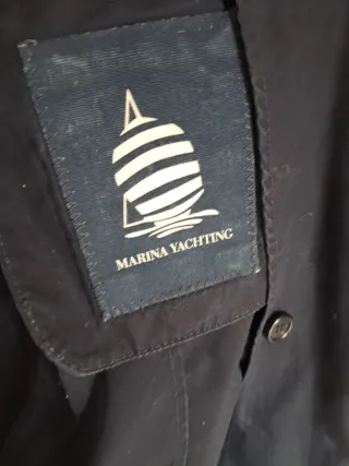 Giacca blu stile marina yachting